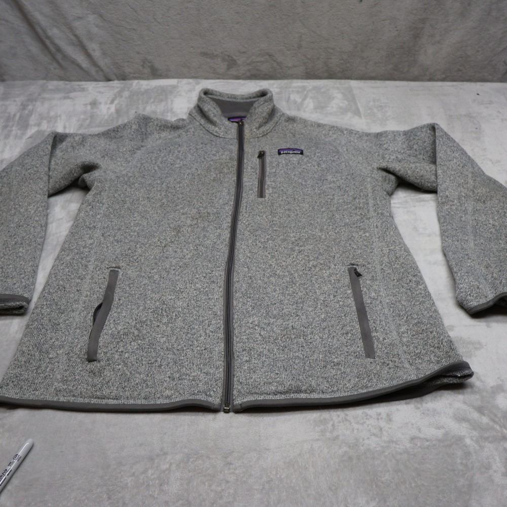 Patagonia Better Sweater Jacket Mens XL Gray Fleece Knit Full Zip Outdoor NEW